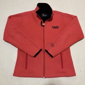 PEAK PERFORMANCE Womens Full Zip Fleece Jacket Size Large Windstopper R & D